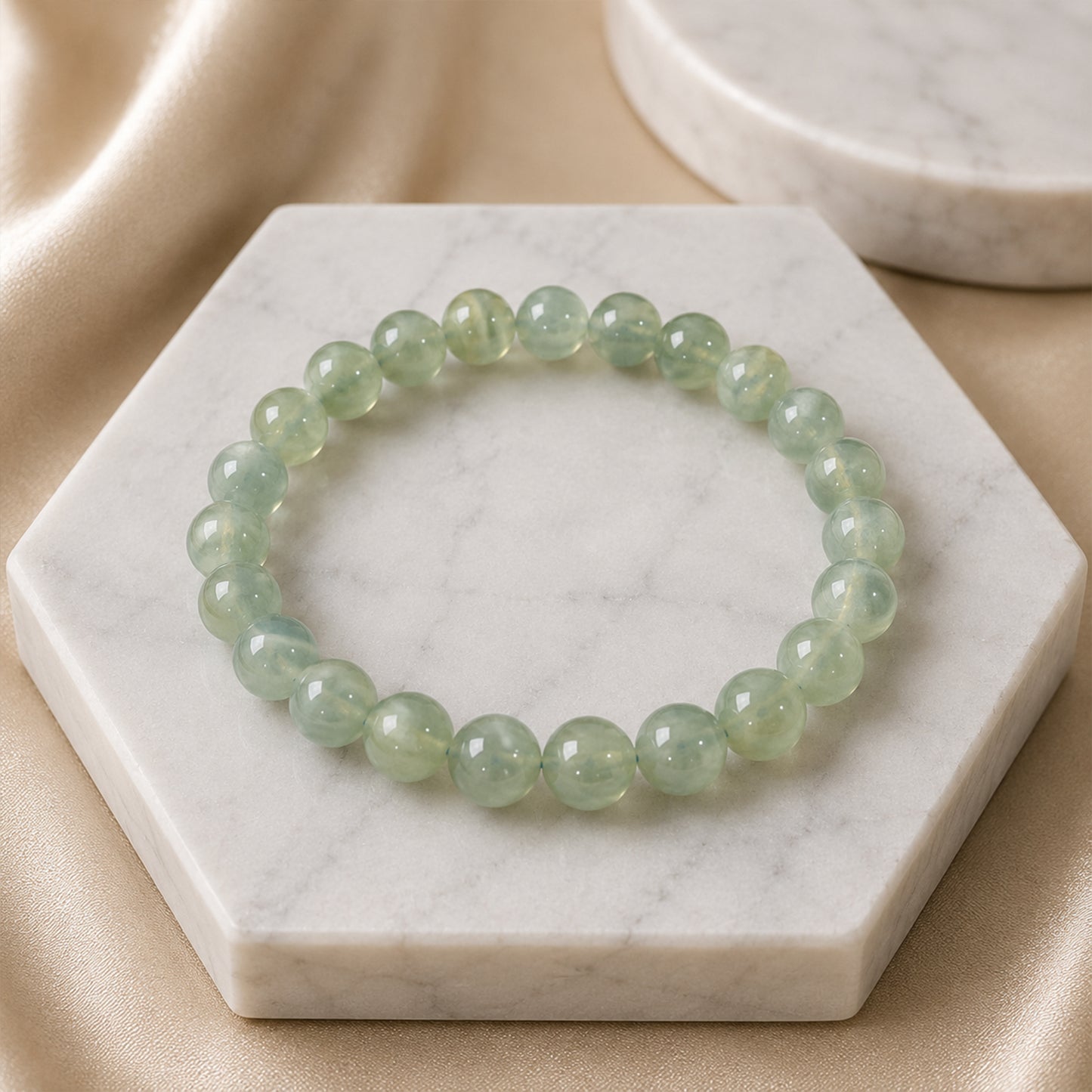 Mint Jade Healing Bracelet