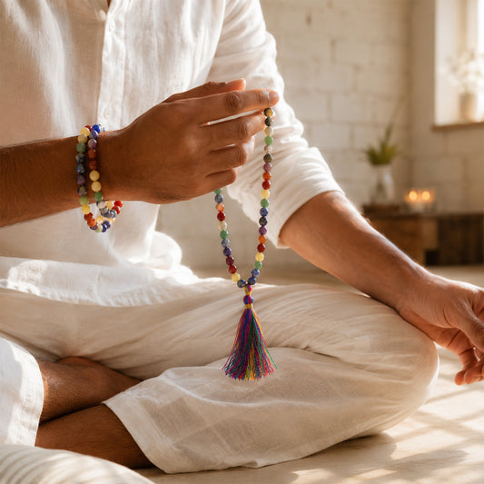 7 Chakra Beads Mala